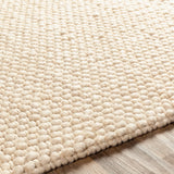 Surya Lucerne Lne-1001 Charcoal, White Rugs.