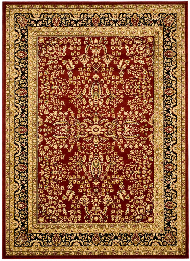 Safavieh Lyndhurst lnh214a Red / Black Rugs.