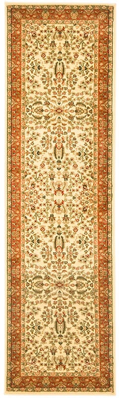 Safavieh Lyndhurst Lnh214R Ivory / Rust Area Rug