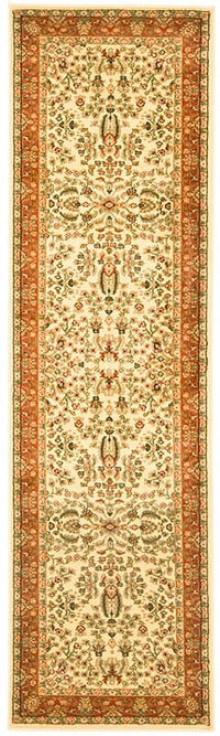 Safavieh Lyndhurst Lnh214R Ivory / Rust Area Rug