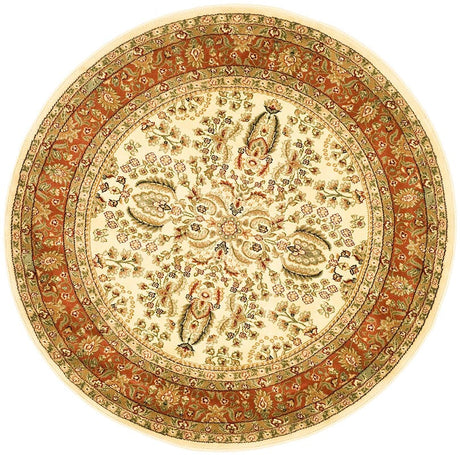 Safavieh Lyndhurst lnh214r Ivory / Rust Rugs.