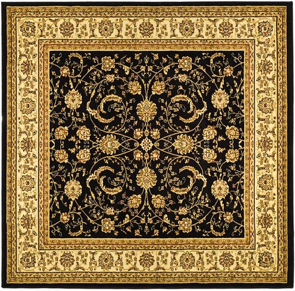 Safavieh Lyndhurst Lnh219A Black / Ivory Area Rug