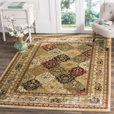 Safavieh Lyndhurst lnh221c Multi / Black Rugs.