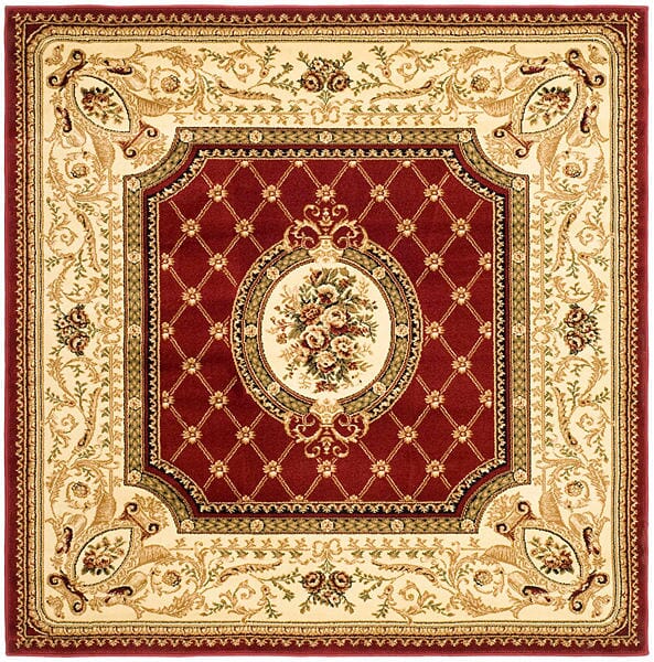 Safavieh Lyndhurst Lnh223B Red / Ivory Area Rug