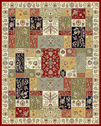 Safavieh Lyndhurst Lnh318A Multi / Ivory Area Rug