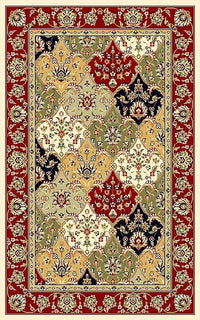 Safavieh Lyndhurst Lnh320A Multi / Red Area Rug