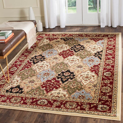 Safavieh Lyndhurst Lnh320A Multi / Red Area Rug