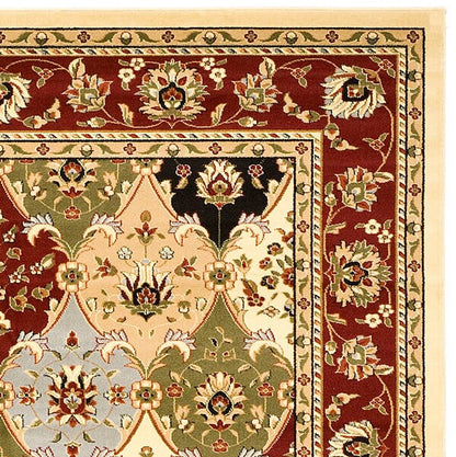 Safavieh Lyndhurst Lnh320A Multi / Red Area Rug