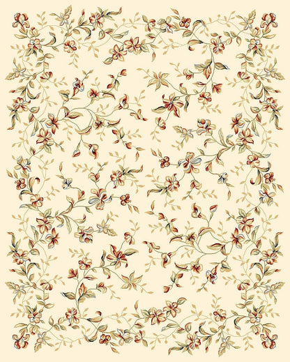 Safavieh Lyndhurst Lnh325A Ivory Floral / Country Area Rug