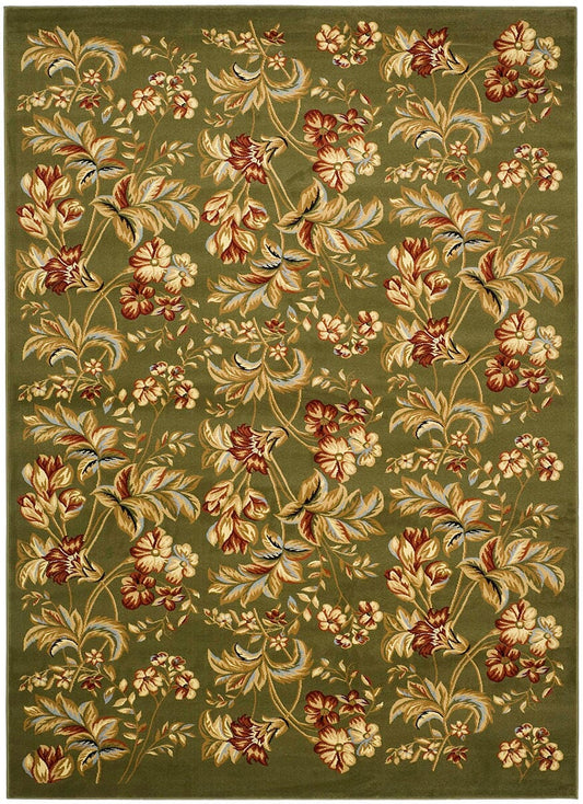 Safavieh Lyndhurst Lnh326B Sage Floral / Country Area Rug