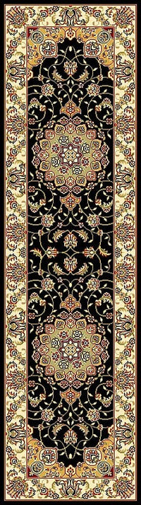 Safavieh Lyndhurst Lnh329A Black / Ivory Area Rug