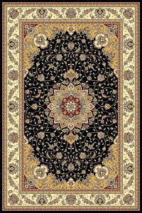 Safavieh Lyndhurst lnh329a Black / Ivory Area Rug