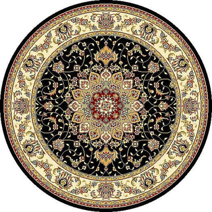 Safavieh Lyndhurst Lnh329A Black / Ivory Area Rug