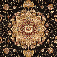 Safavieh Lyndhurst Lnh329A Black / Ivory Area Rug