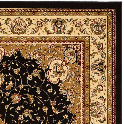 Safavieh Lyndhurst Lnh329A Black / Ivory Area Rug