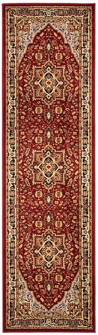 Safavieh Lyndhurst Lnh330B Red / Black Area Rug