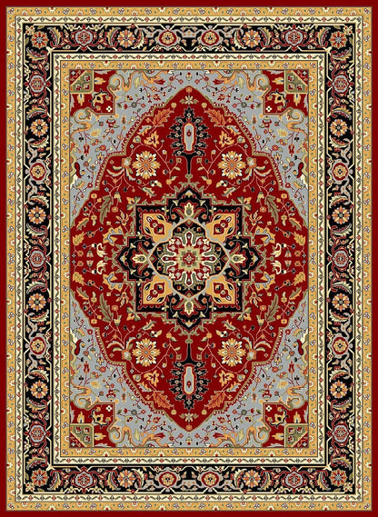 Safavieh Lyndhurst Lnh330B Red / Black Area Rug