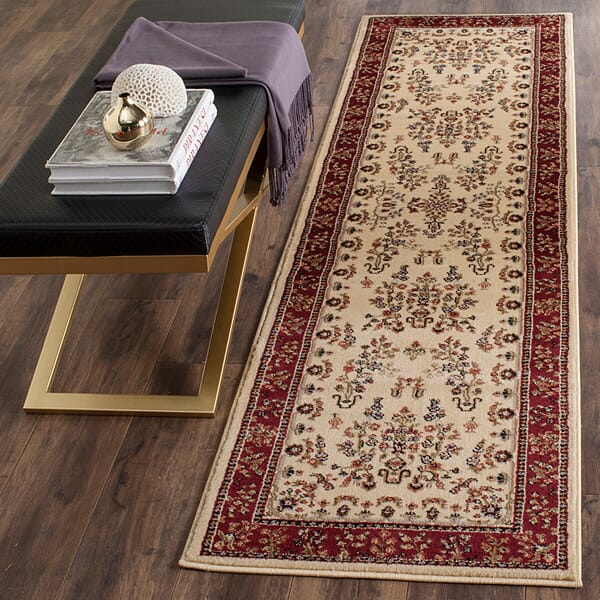 Safavieh Lyndhurst Lnh331A Ivory / Red Area Rug