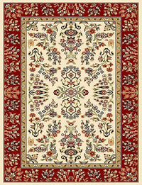 Safavieh Lyndhurst Lnh331A Ivory / Red Area Rug