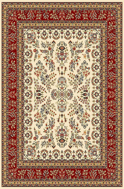 Safavieh Lyndhurst Lnh331A Ivory / Red Area Rug