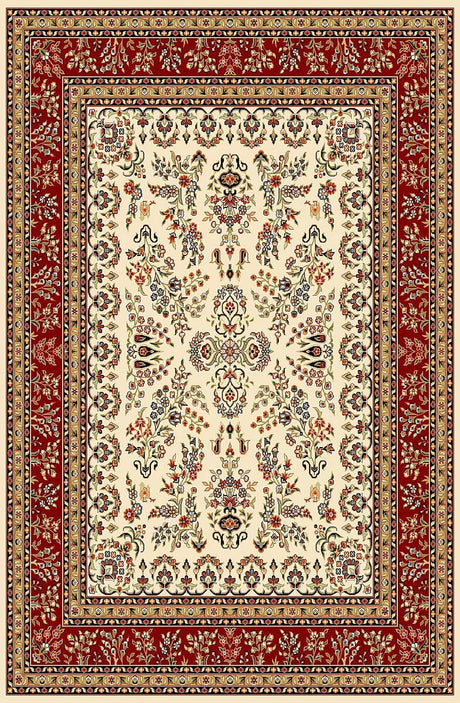 Safavieh Lyndhurst lnh331a Ivory / Red Rugs.