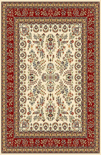 Safavieh Lyndhurst Lnh331A Ivory / Red Area Rug