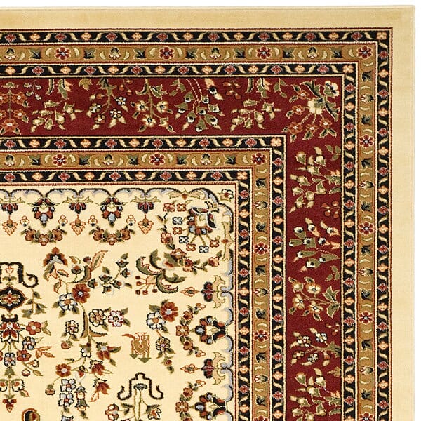 Safavieh Lyndhurst Lnh331A Ivory / Red Area Rug