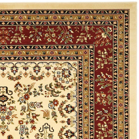 Safavieh Lyndhurst lnh331a Ivory / Red Rugs.