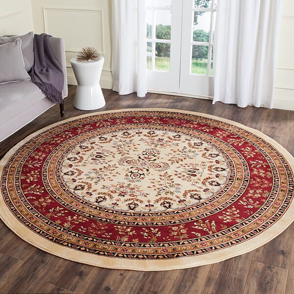 Safavieh Lyndhurst Lnh331A Ivory / Red Area Rug