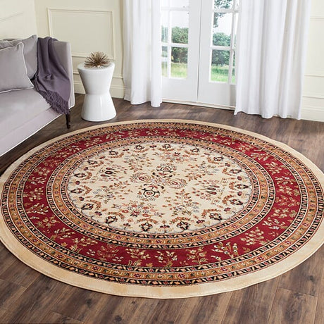 Safavieh Lyndhurst lnh331a Ivory / Red Rugs.