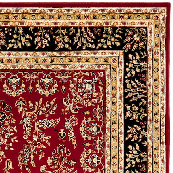 Safavieh Lyndhurst lnh331b Red / Black Rugs.