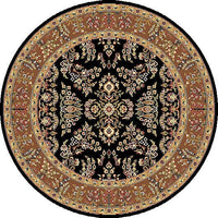 Safavieh Lyndhurst Lnh331D Black / Tan Area Rug