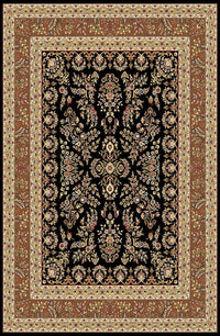 Safavieh Lyndhurst Lnh331D Black / Tan Area Rug