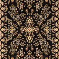 Safavieh Lyndhurst Lnh331D Black / Tan Area Rug