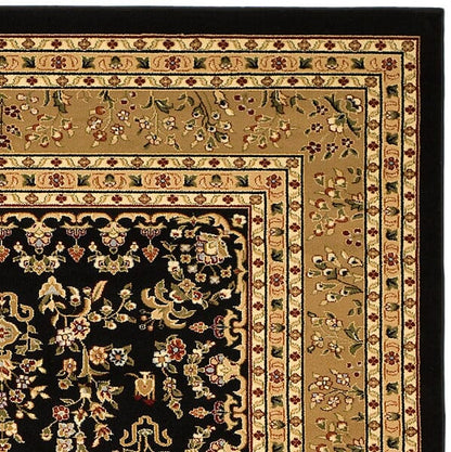 Safavieh Lyndhurst Lnh331D Black / Tan Area Rug