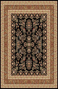 Safavieh Lyndhurst Lnh331D Black / Tan Area Rug