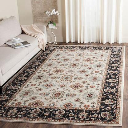 Safavieh Lyndhurst Lnh332K Cream / Navy Area Rug