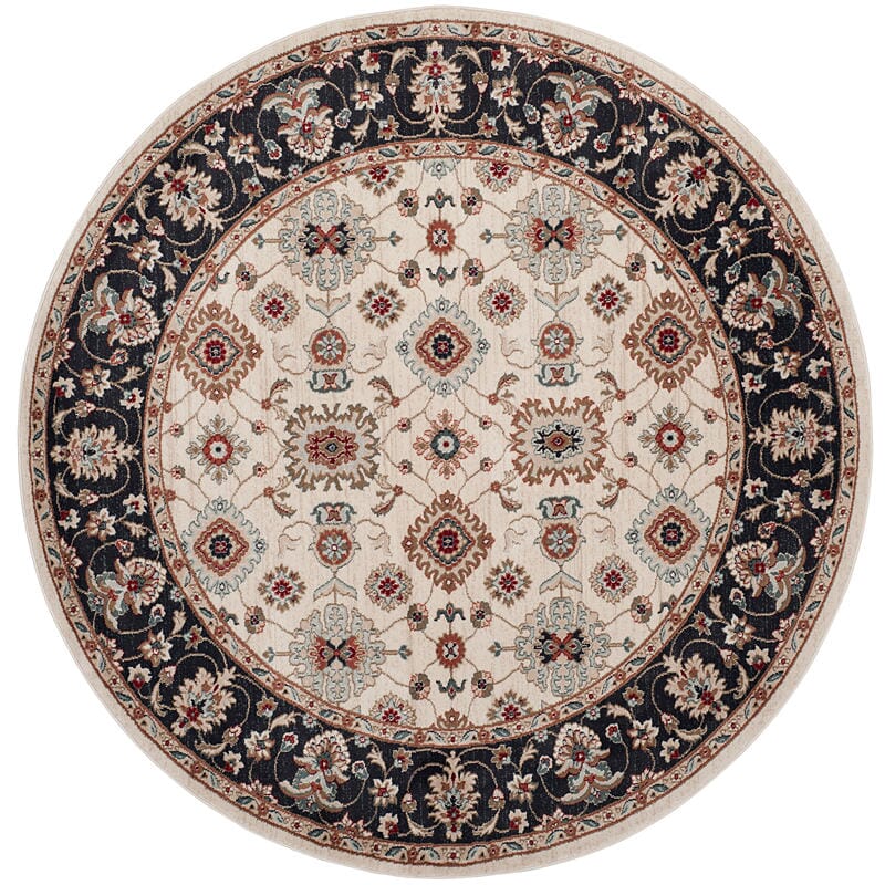 Safavieh Lyndhurst Lnh332K Cream / Navy Area Rug