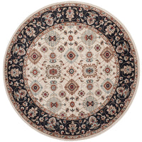 Safavieh Lyndhurst Lnh332K Cream / Navy Area Rug