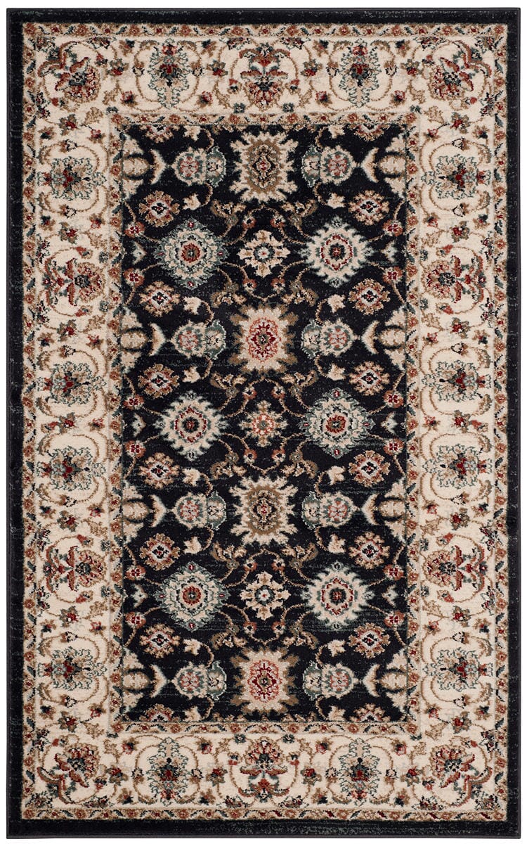 Safavieh Lyndhurst Lnh332P Navy / Creme Area Rug