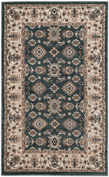 Safavieh Lyndhurst Lnh332T Teal / Cream Area Rug