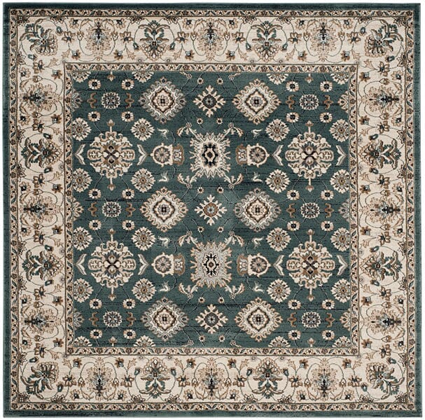 Safavieh Lyndhurst Lnh332T Teal / Cream Area Rug