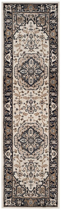 Safavieh Lyndhurst Lnh334K Cream / Navy Area Rug