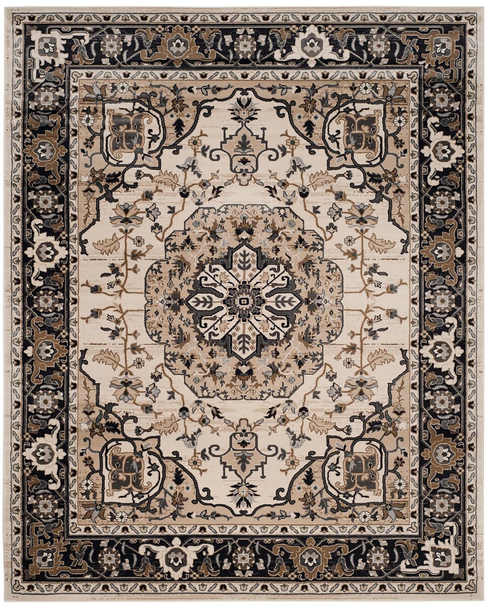 Safavieh Lyndhurst Lnh334K Cream / Navy Area Rug