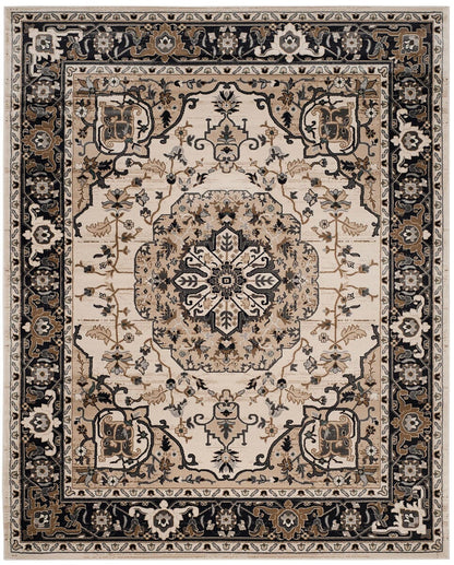 Safavieh Lyndhurst Lnh334K Cream / Navy Area Rug