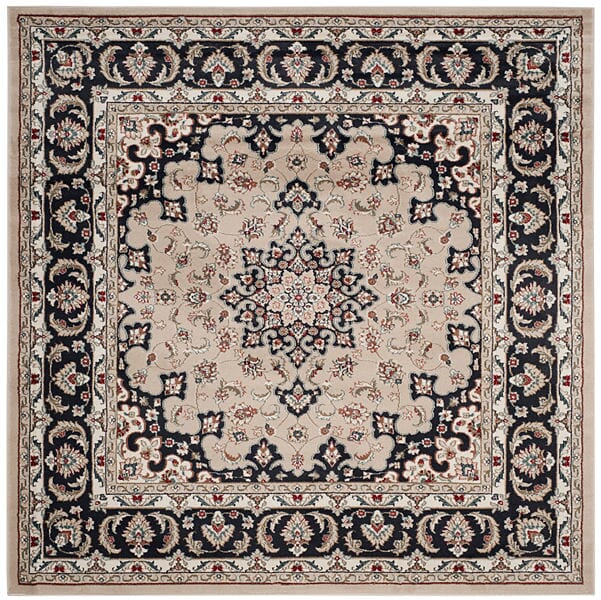 Safavieh Lyndhurst Lnh336K Cream / Anthracite Area Rug