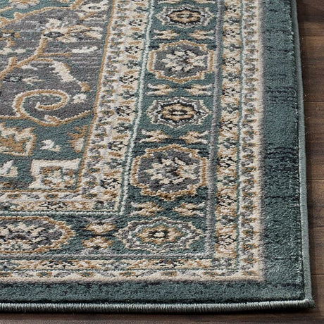 Safavieh Lyndhurst Lnh338A Teal / Grey Rugs.