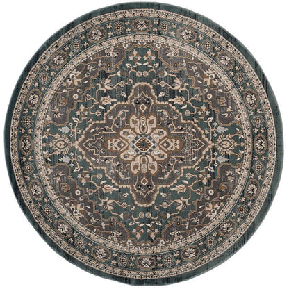 Safavieh Lyndhurst Lnh338A Teal / Grey Area Rug