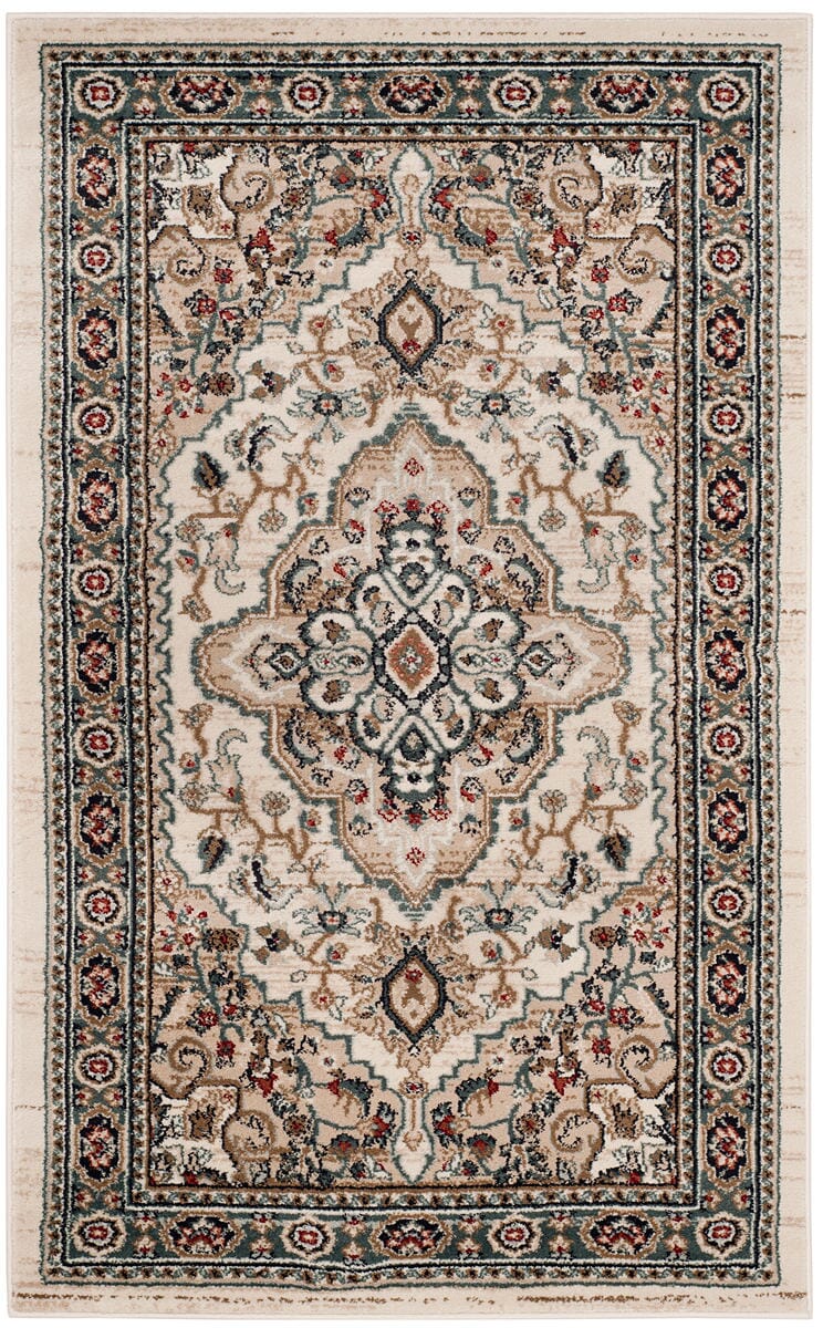 Safavieh Lyndhurst Lnh338B Cream / Beige Area Rug