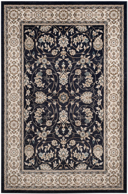 Safavieh Lyndhurst Lnh340D Anthracite / Cream Area Rug